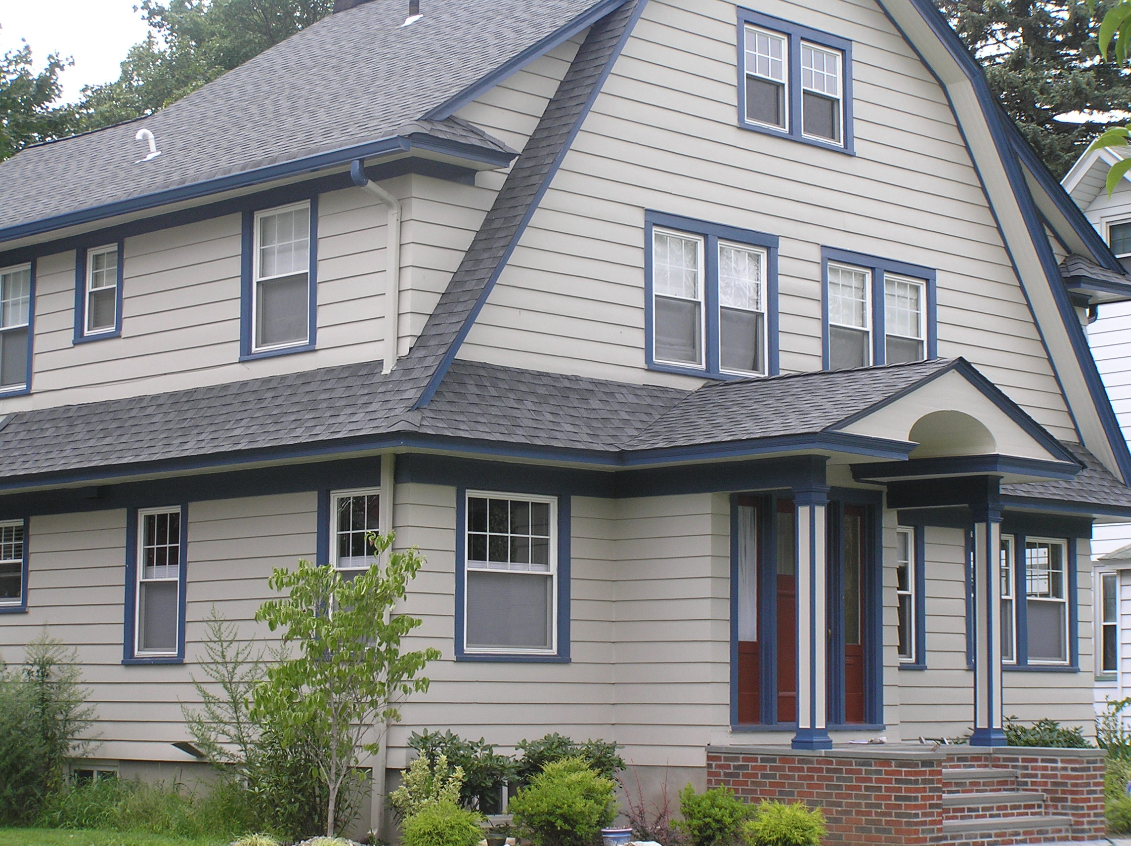 Home restoration in progress in Glen Ridge, NJ